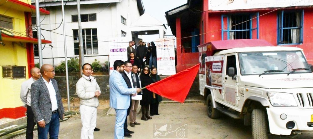 Wokha District Health Society in collaboration with NTEP launched a 100-Day Campaign for TB Elimination on December 7. (DIPR Photo)